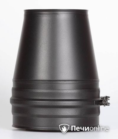 Комплектующие дымохода Schiedel Конус д.150 PM25 (Черный) Permetr в Иркутске