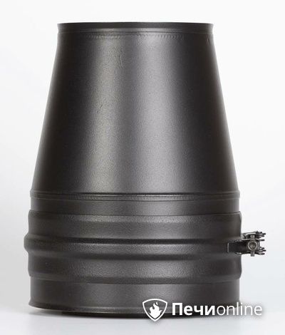 Комплектующие дымохода Schiedel Конус д250 PM25 (Черный) Permetr в Иркутске