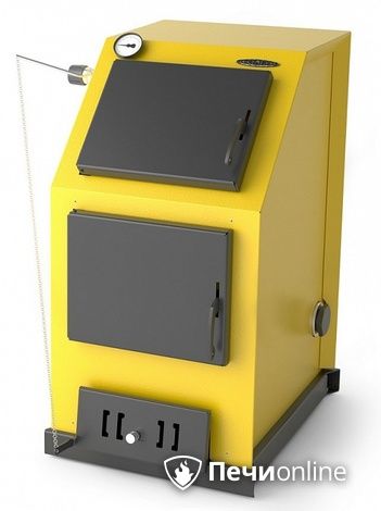 Твердотопливный котел TMF Оптимус Автоматик 25кВт АРТ под ТЭН желтый в Иркутске
